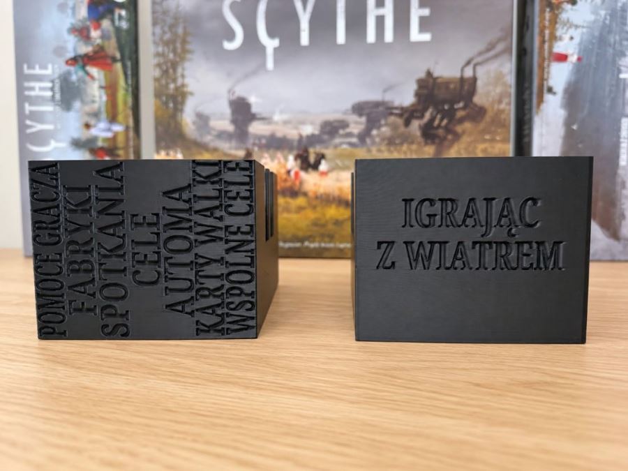 Elementy insertu do Scythe